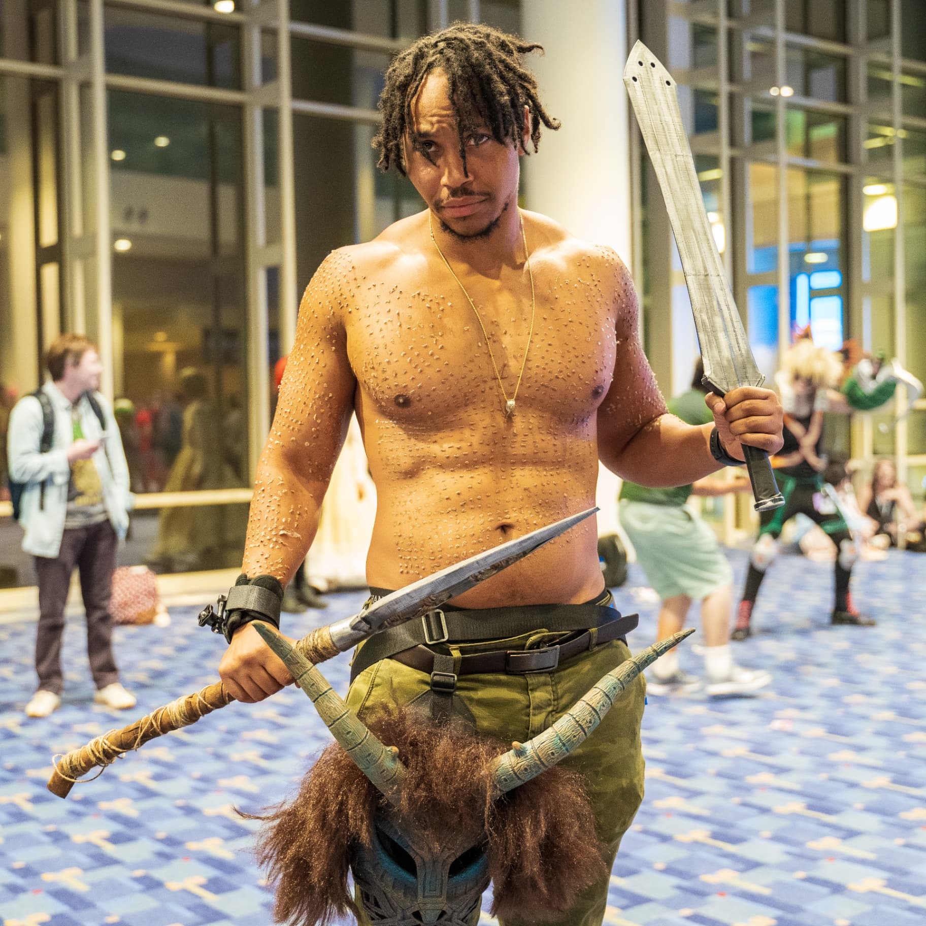 Killmonger from Black Panther